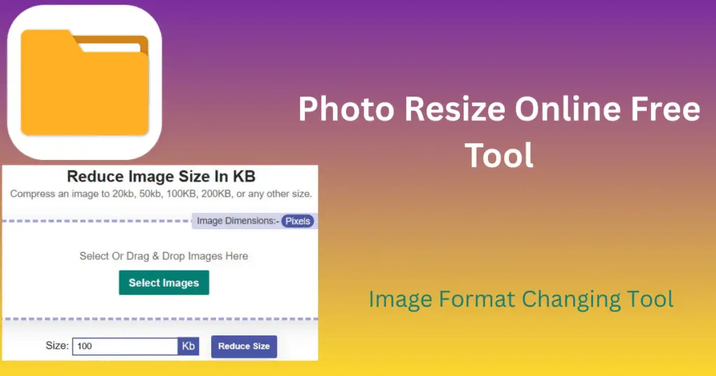 photo resize tool
