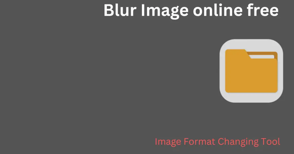 Blur Image online free