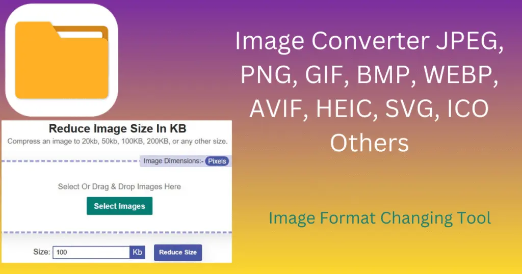 Image Converter JPEG, PNG, GIF, BMP, WEBP, AVIF, HEIC, SVG, ICO Others