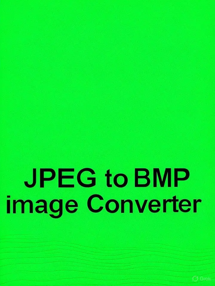 JPEG to BMP image Converter