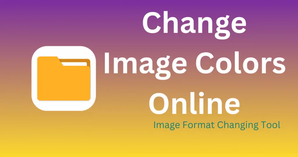 Change Image Colors Online